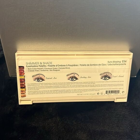 Flower by Drew BarryMore Shimmer & Shade Suns Blazing Eyeshadow Pallet. - Picture 4 of 5